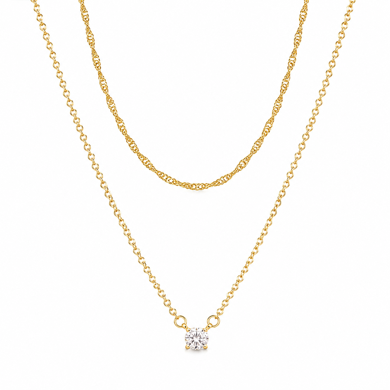 Aria Layered Necklace Set
