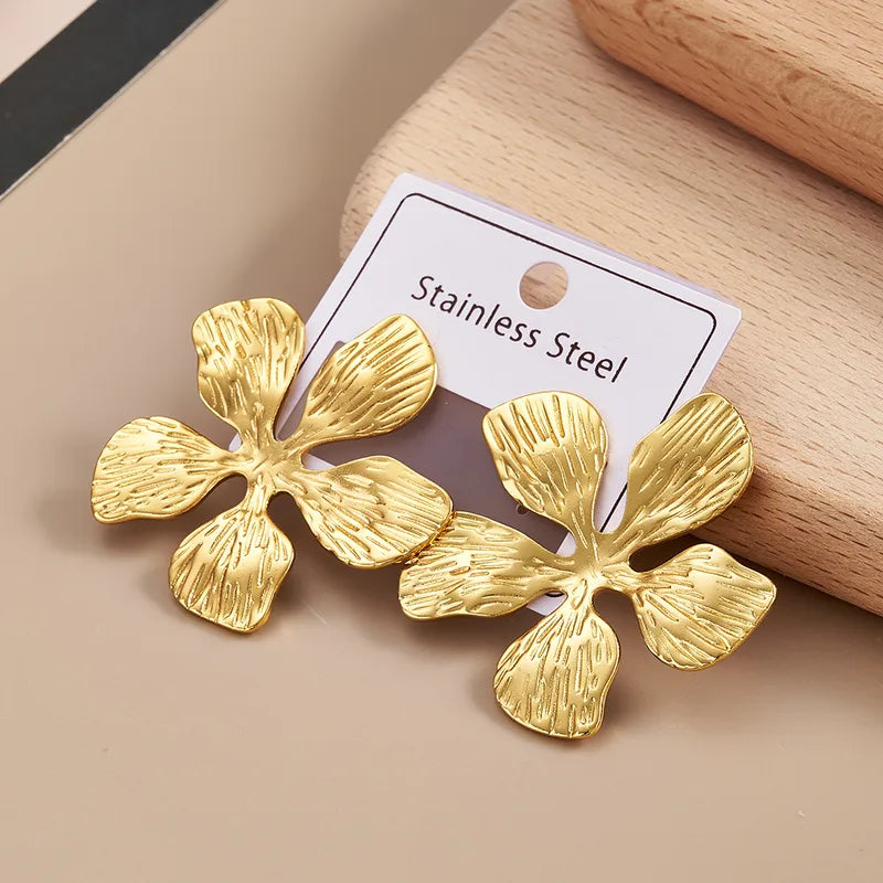 Isla Flower Statement Earrings
