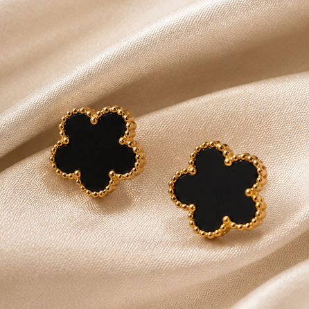 Noir Fleur Jewellery Set
