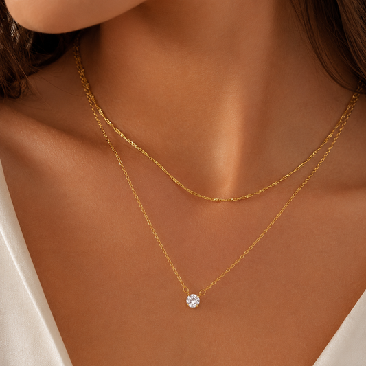 Aria Layered Necklace Set